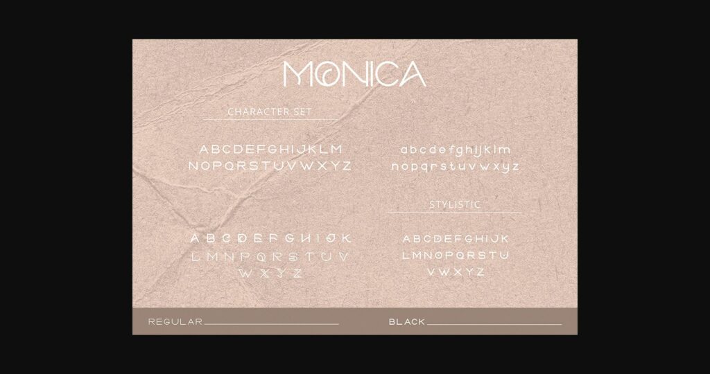 Monica Font Poster 7