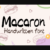 Macaron Font