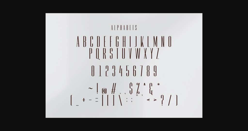 Machiville Font Poster 2