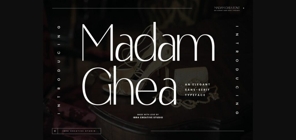 Madam Ghea Font Poster 1