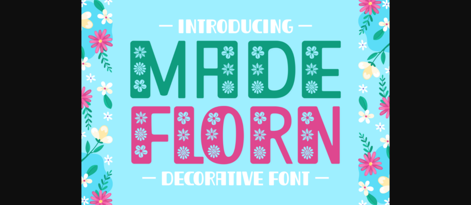 Made Florn Font Poster 3