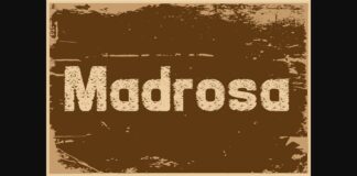 Madrosah Font Poster 1