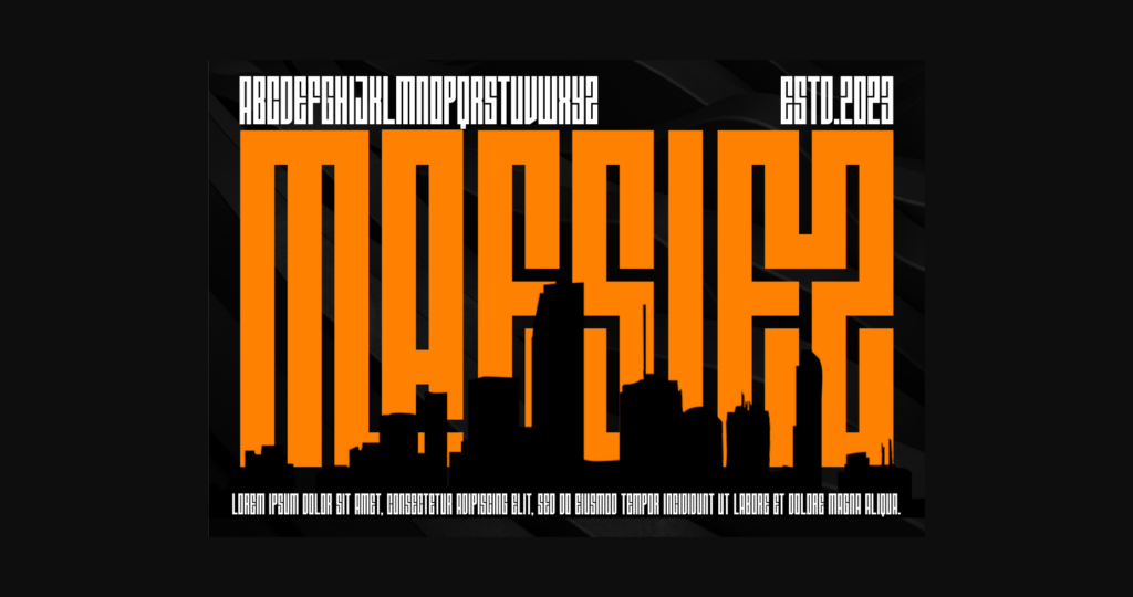 Maesiez Font Poster 9