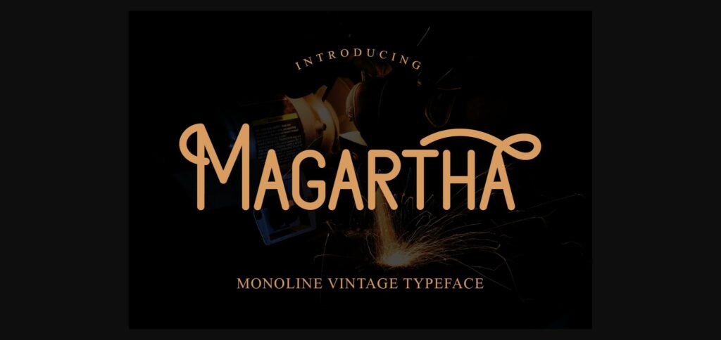 Magartha Font Poster 3