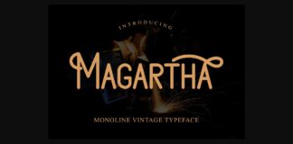 Magartha Font Poster 1