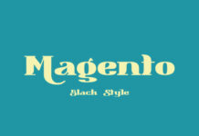 Magento Black Style Fonts