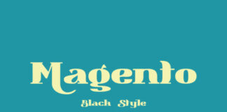 Magento Black Style Fonts