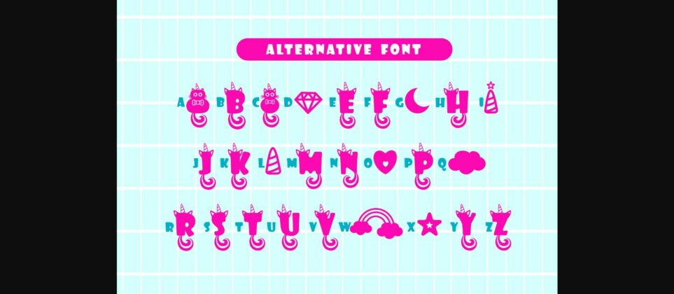 Magic Cat Font Poster 5