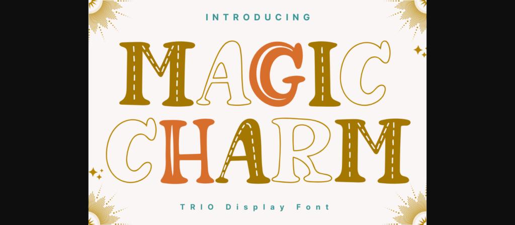 Magic Charm Font Poster 1