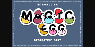 Magic Eggs Font Poster 1