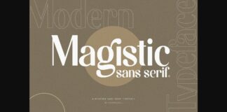 Magistic Font Poster 1