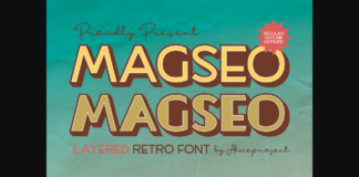 Magseo Font Poster 1