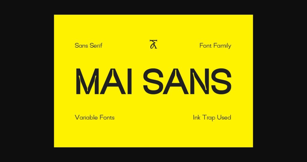 Mai Sans Font Poster 3