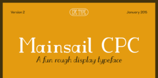 Mainsail CPC Fonts