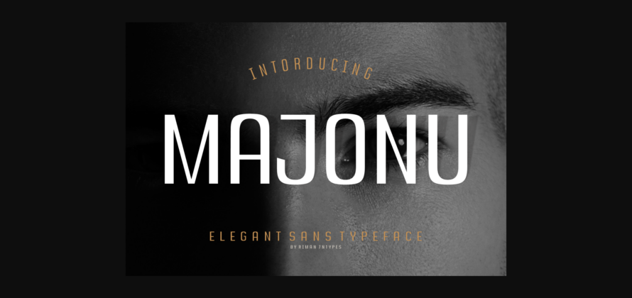 Majonu Font Poster 3