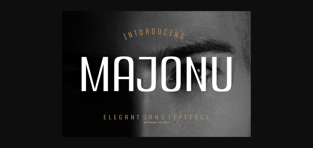 Majonu Font Poster 1