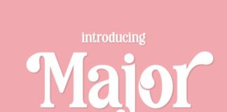 Major Fonts