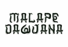 Malape Dawuana Font Poster 1