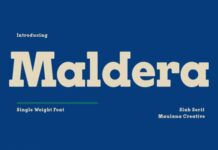 Maldera Fonts