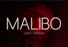 Malibo Light Font