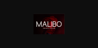 Malibo Semi-Bold Font Poster 1