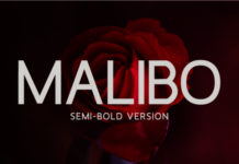 Malibo Semi-Bold Font