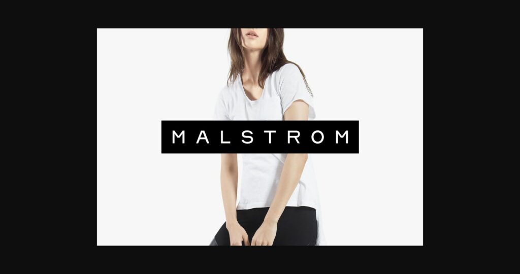 Malstrom Font Poster 1