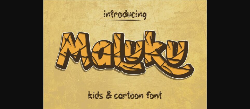 Maluku Font Poster 3