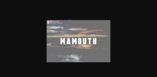 Mamouth Font Poster 1