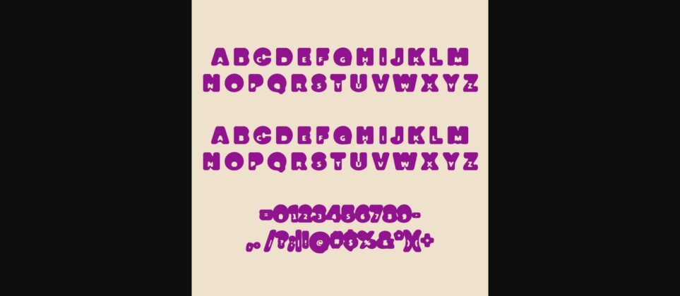 Mana Font Poster 7