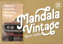 Mandala Vintage Fonts