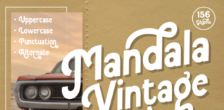 Mandala Vintage Fonts