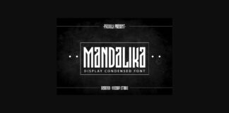 Mandalika Font Poster 1