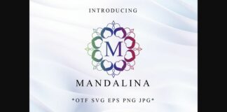 Mandalina Font Poster 1