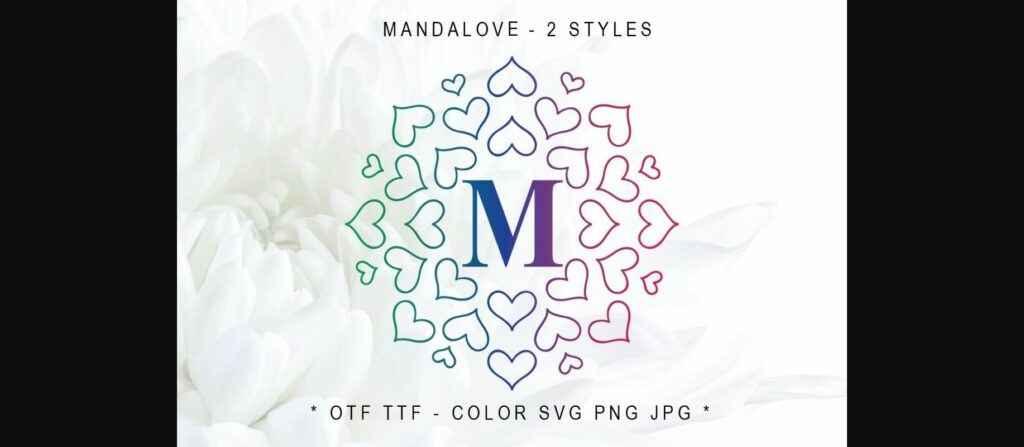 Mandalove Font Poster 1