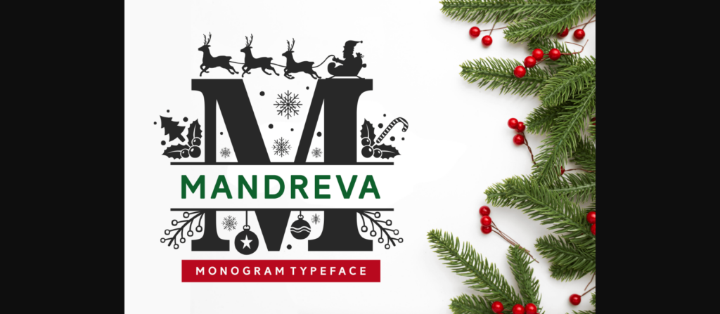 Mandreva Font Poster 3