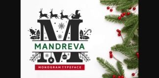 Mandreva Font Poster 1