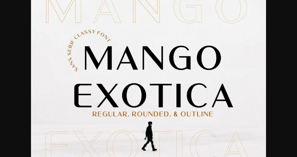 Mango Exotica Font Poster 3