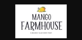 Mango Farmhouse Poster 1