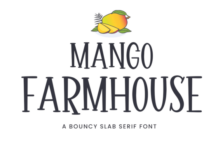 Mango Farmhouse Fonts