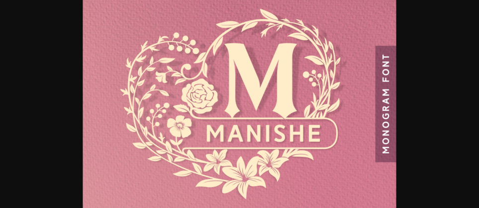 Manishe Font Poster 3