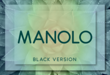 Manolo Black Font