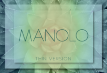 Manolo Thin Font