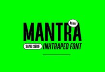 Mantra Font Poster 1