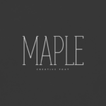 Maple Fonts