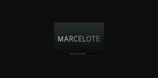 Marcelote Font Poster 1