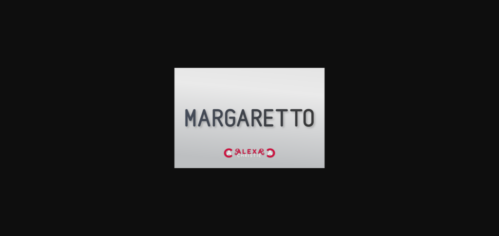 Margaretto Font Poster 3