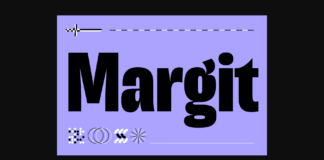 Margit Font Poster 1