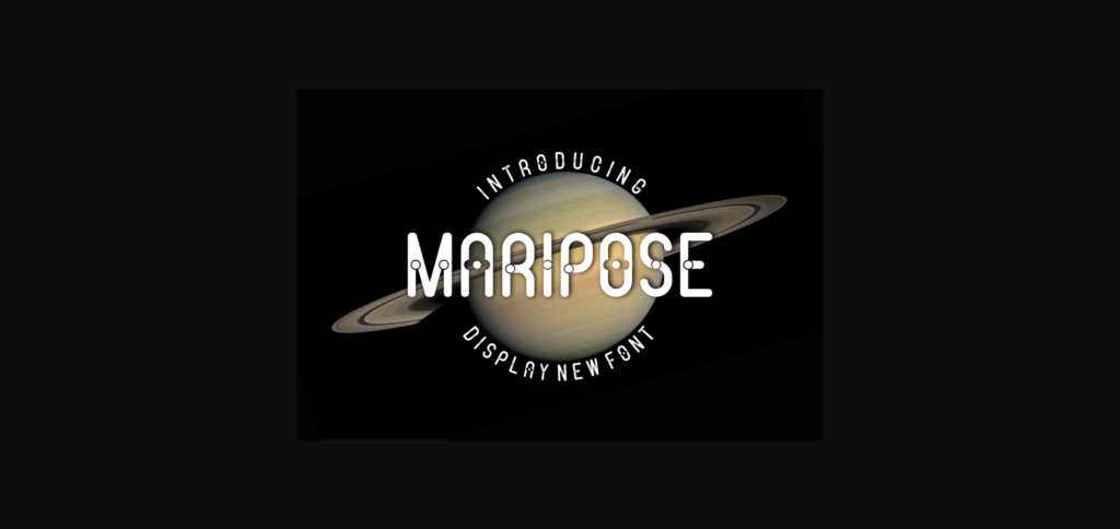 Maripose Font Poster 3