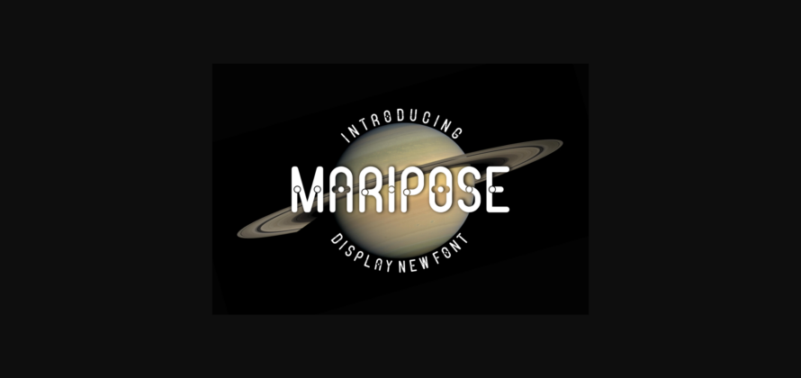 Maripose Font Poster 3